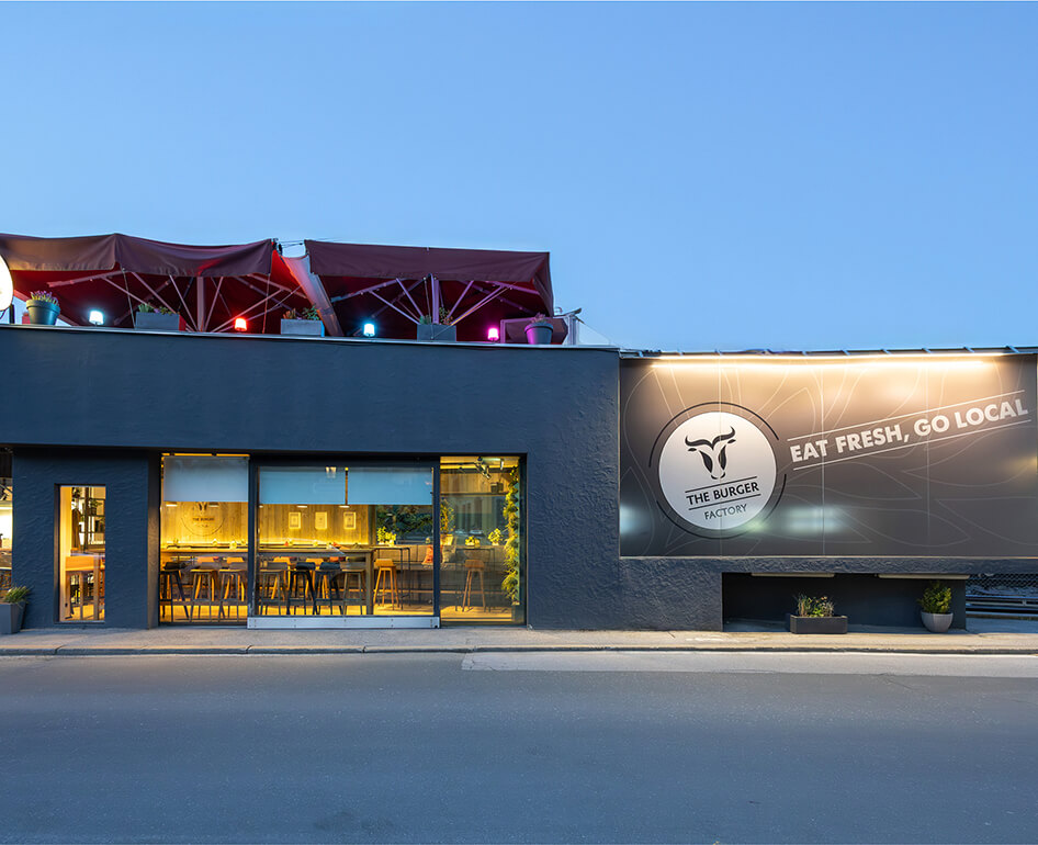 The Burger Factory außen
